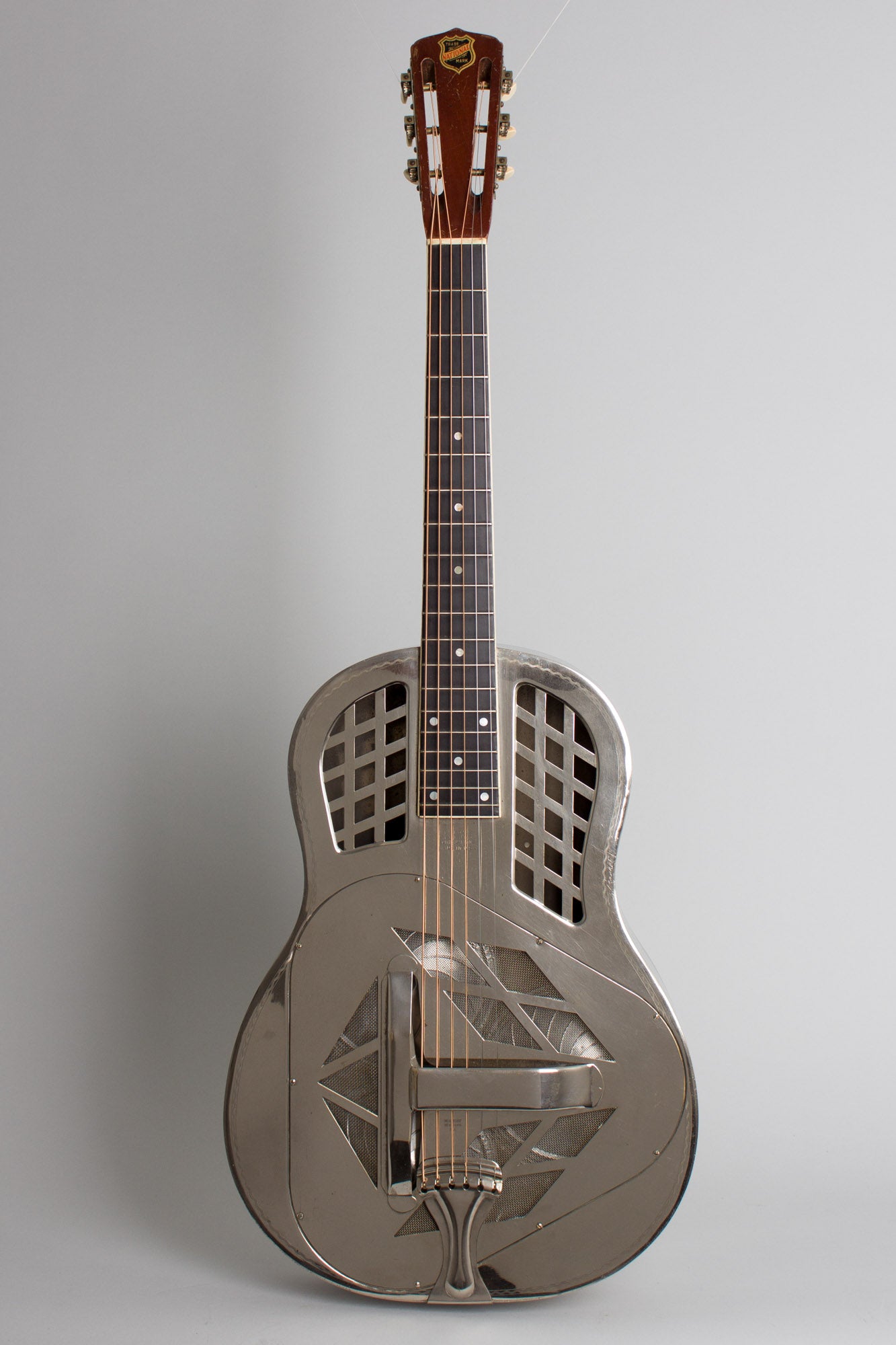 National Style 1 Tricone Roundneck Resophonic Guitar (1935)