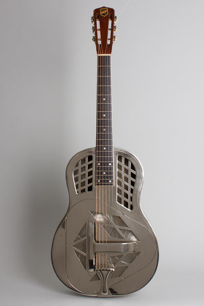 National Style 1 Tricone Roundneck Resophonic Guitar (1935)