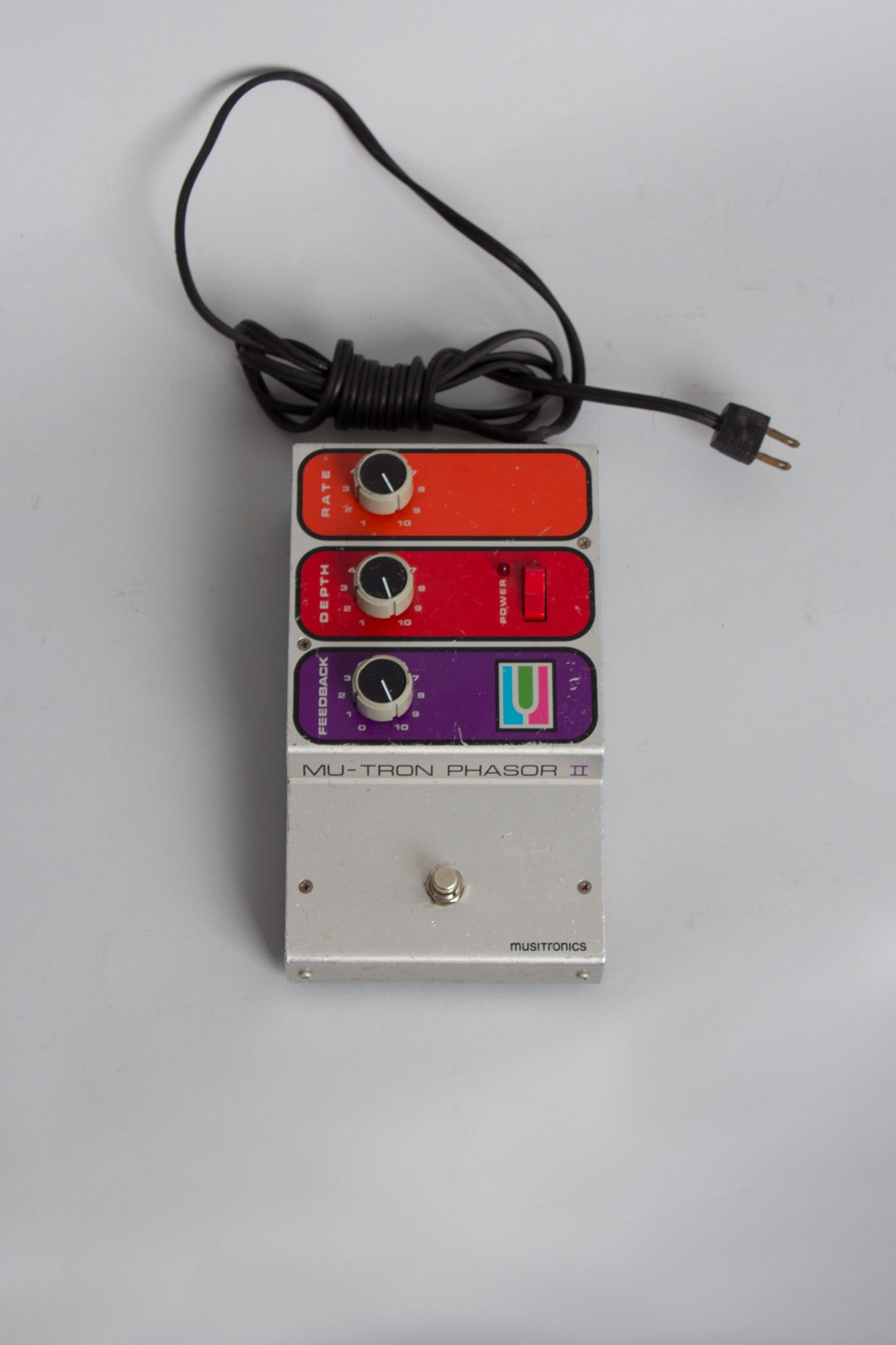 Musitronics Mu-Tron Phasor II Phase Pedal Effect (1978)