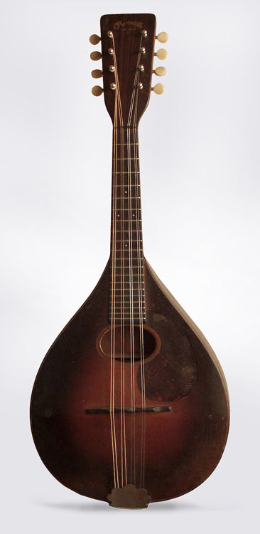 C. F. Martin Style A Shaded Top Flat Back, Bent Top Mandolin (1935)