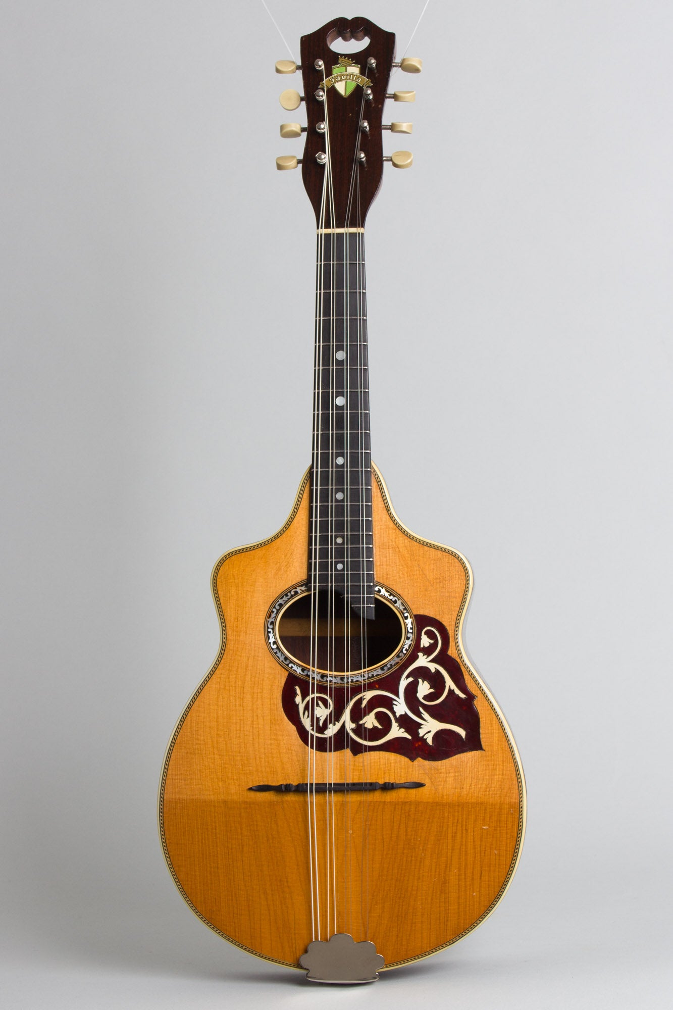 Favilla Flat Back, Bent Top Mandolin (1920s)