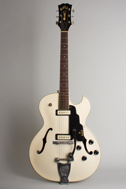 Guild Starfire III White Thinline Hollow Body Electric Guitar (1964)