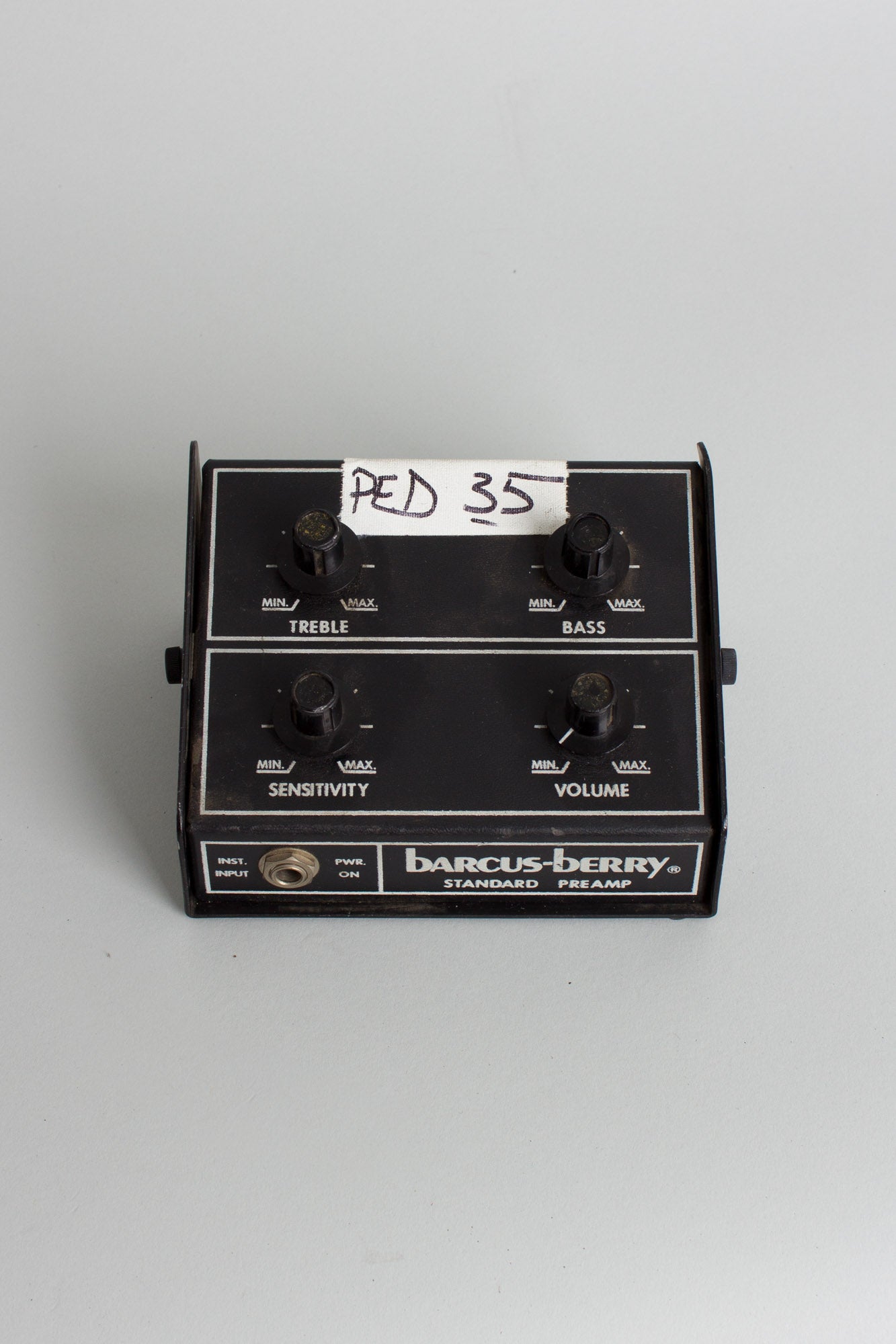 Barcus-Berry Model 1330 Owned and Used by Tom Verlaine Preamp Effect (1970)