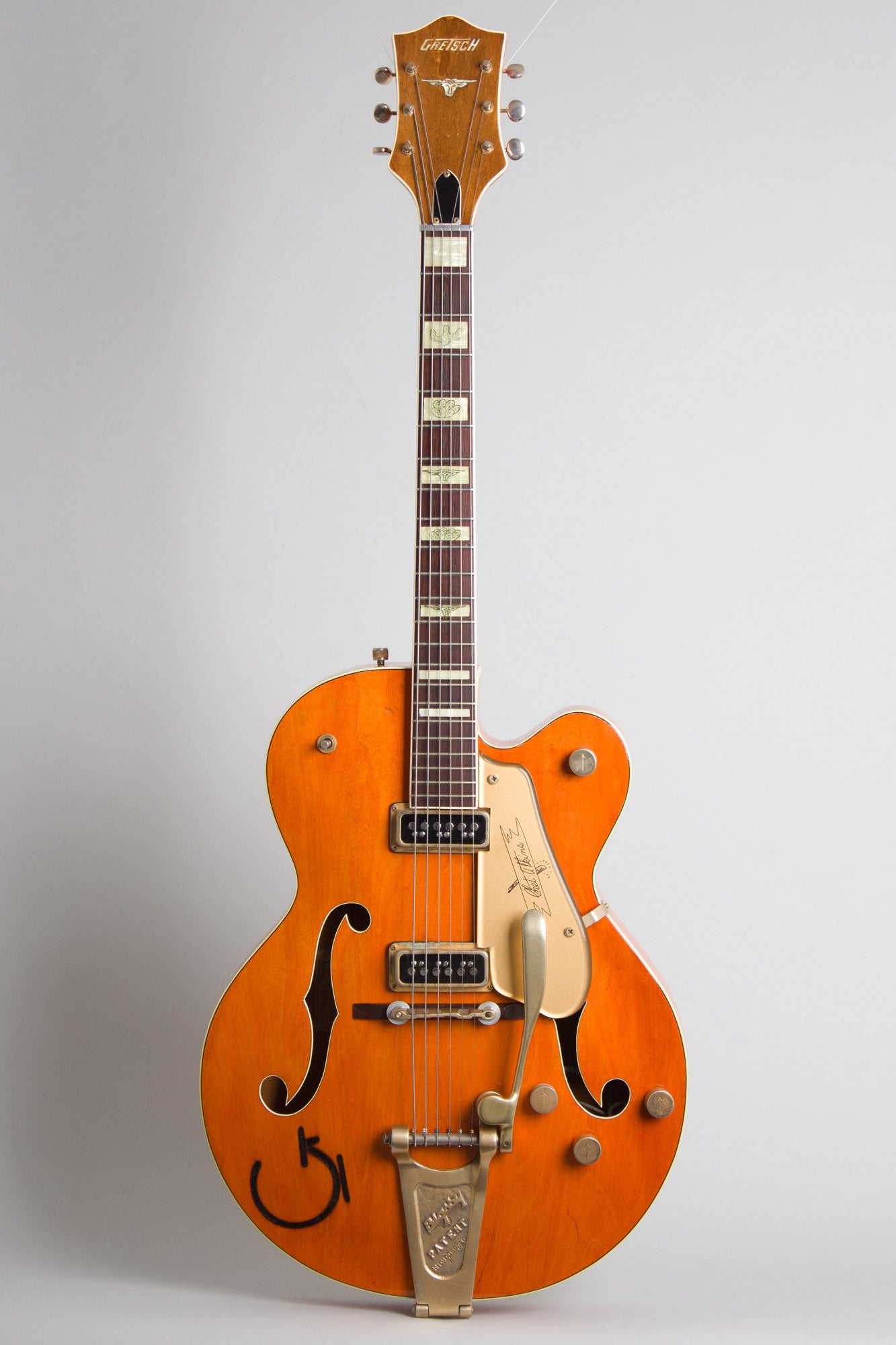 Gretsch Model 6120 Chet Atkins Hollow Body Arch Top Hollow Body Electric Guitar (1955)