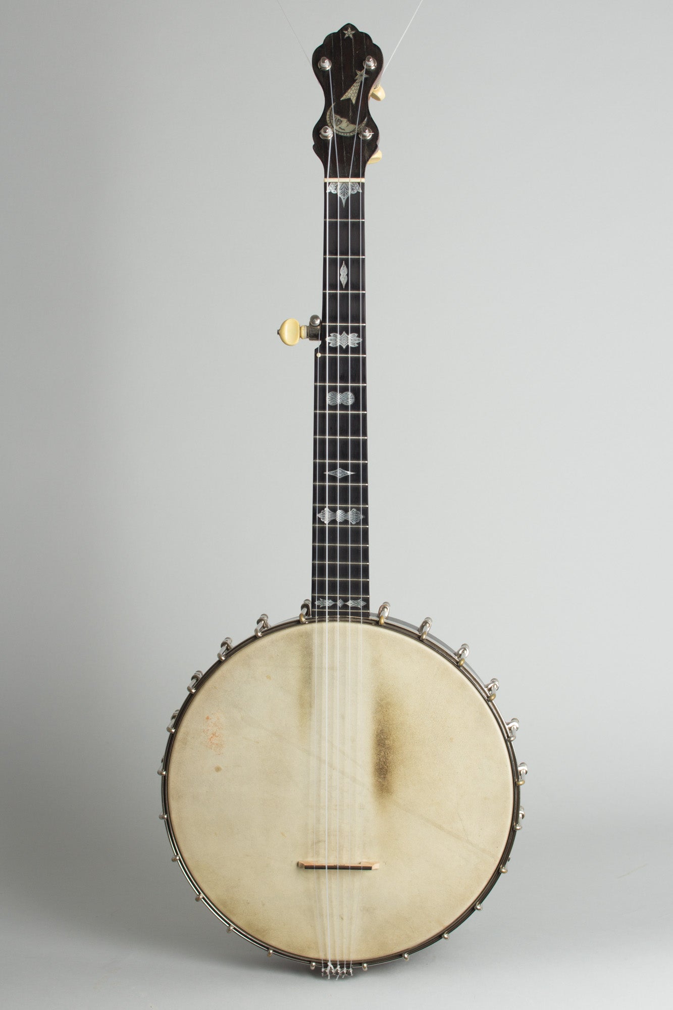 W. A. Cole Washburn Style 1135 Eclipse 5 String Banjeurine Banjo (1912)