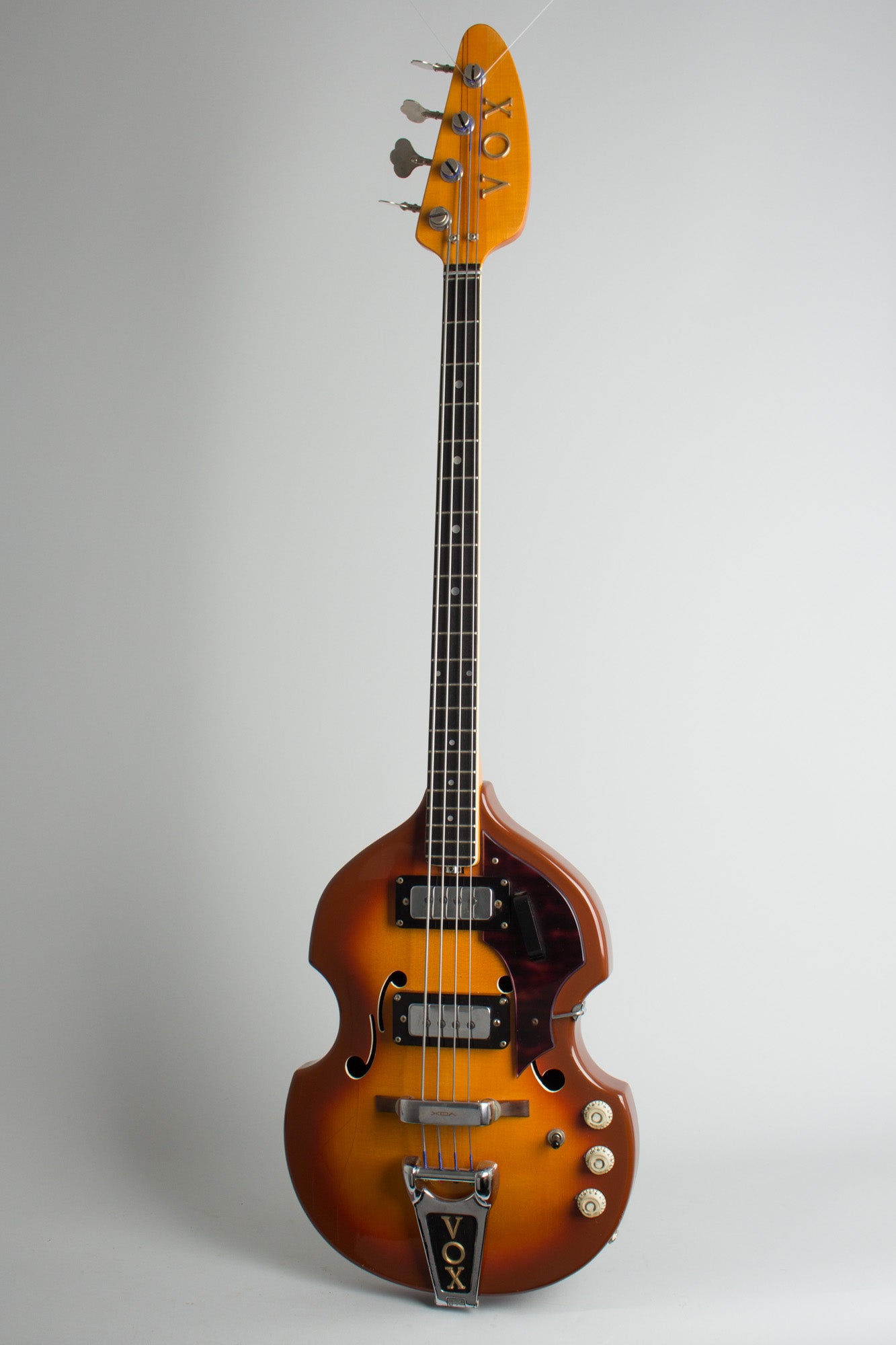 Vox V-283 Spyder IV Hollow Body Electric Bass Guitar (1968)