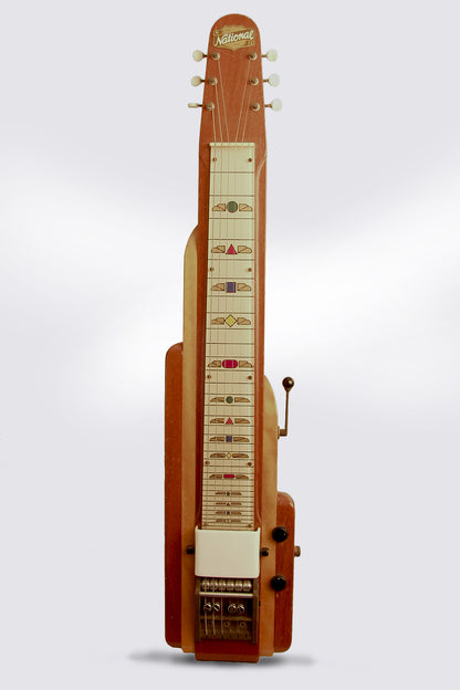 National Model 1088 Triplex Chord Changer Lap Steel Electric Guitar (1950)