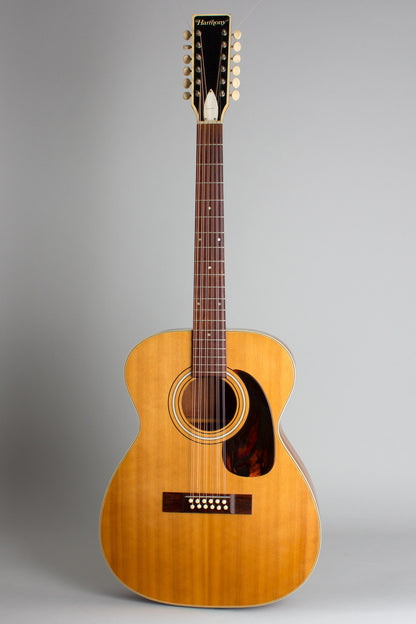 Harmony H-1233 12 String Flat Top Acoustic Guitar (1972)
