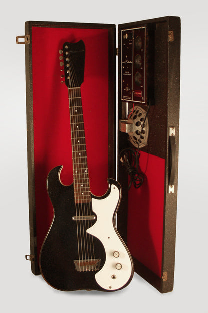 Danelectro Silvertone Model 1448 Semi-Hollow Electric Guitar and Amplifier Set (1966)