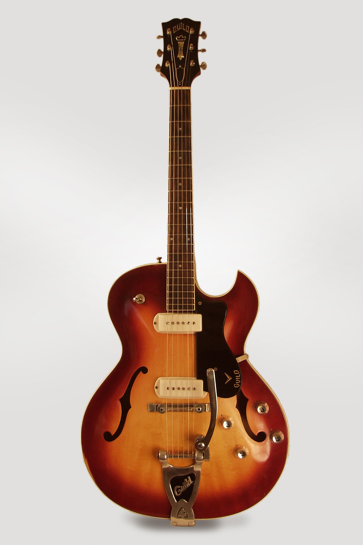 Guild T-100D Thinline Hollow Body Electric Guitar (1963)