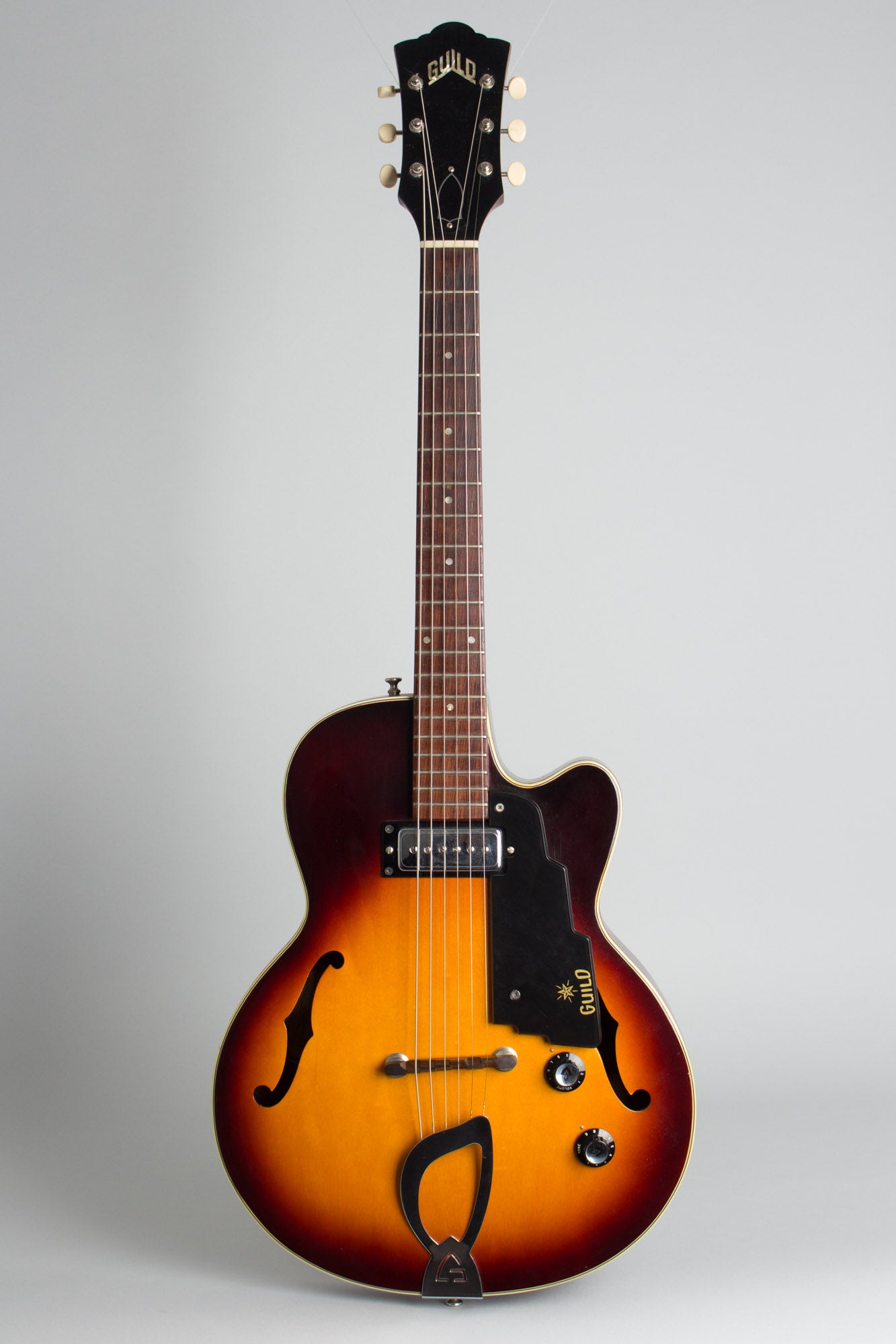Guild M-65 3/4 Thinline Hollow Body Electric Guitar (1965)