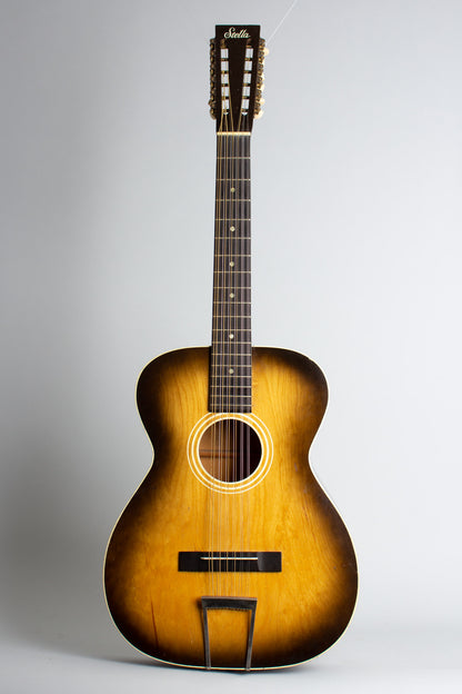 Harmony Stella H-922 12 String Flat Top Acoustic Guitar (1963)