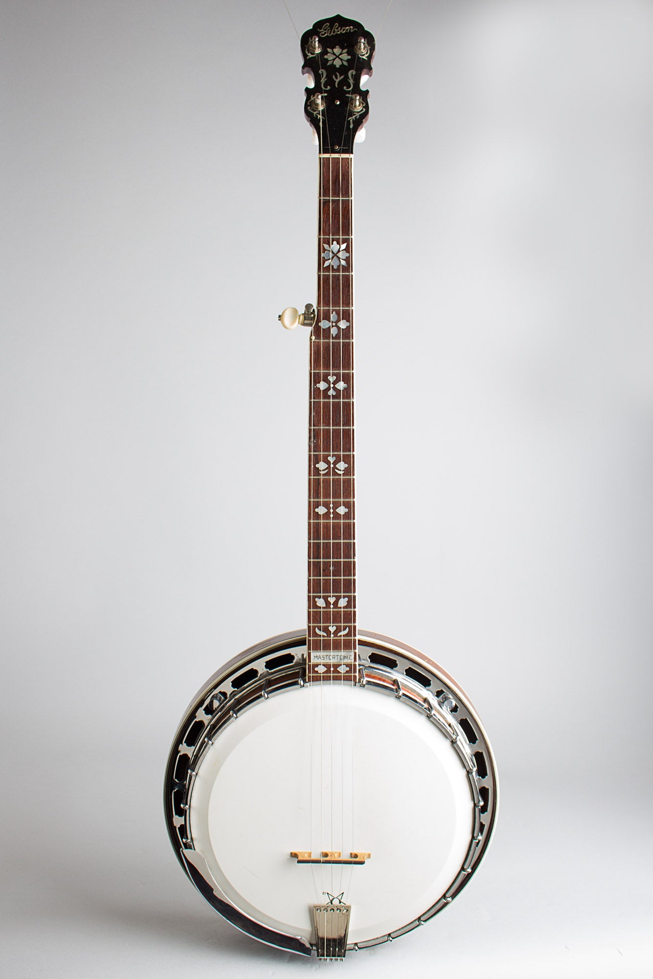 Gibson TB-4 Mastertone Conversion with Frank Neat Neck 5 String Resonator Banjo (1928)
