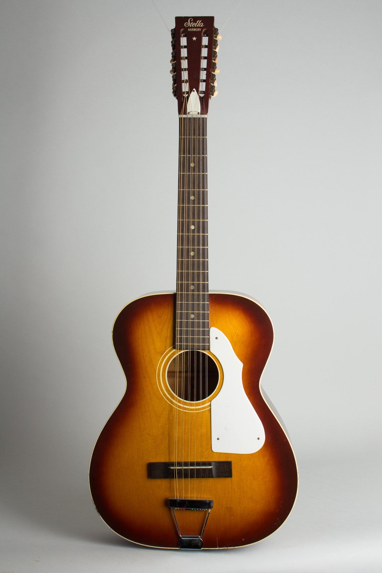Harmony Stella H-922 12 String Flat Top Acoustic Guitar (1967)