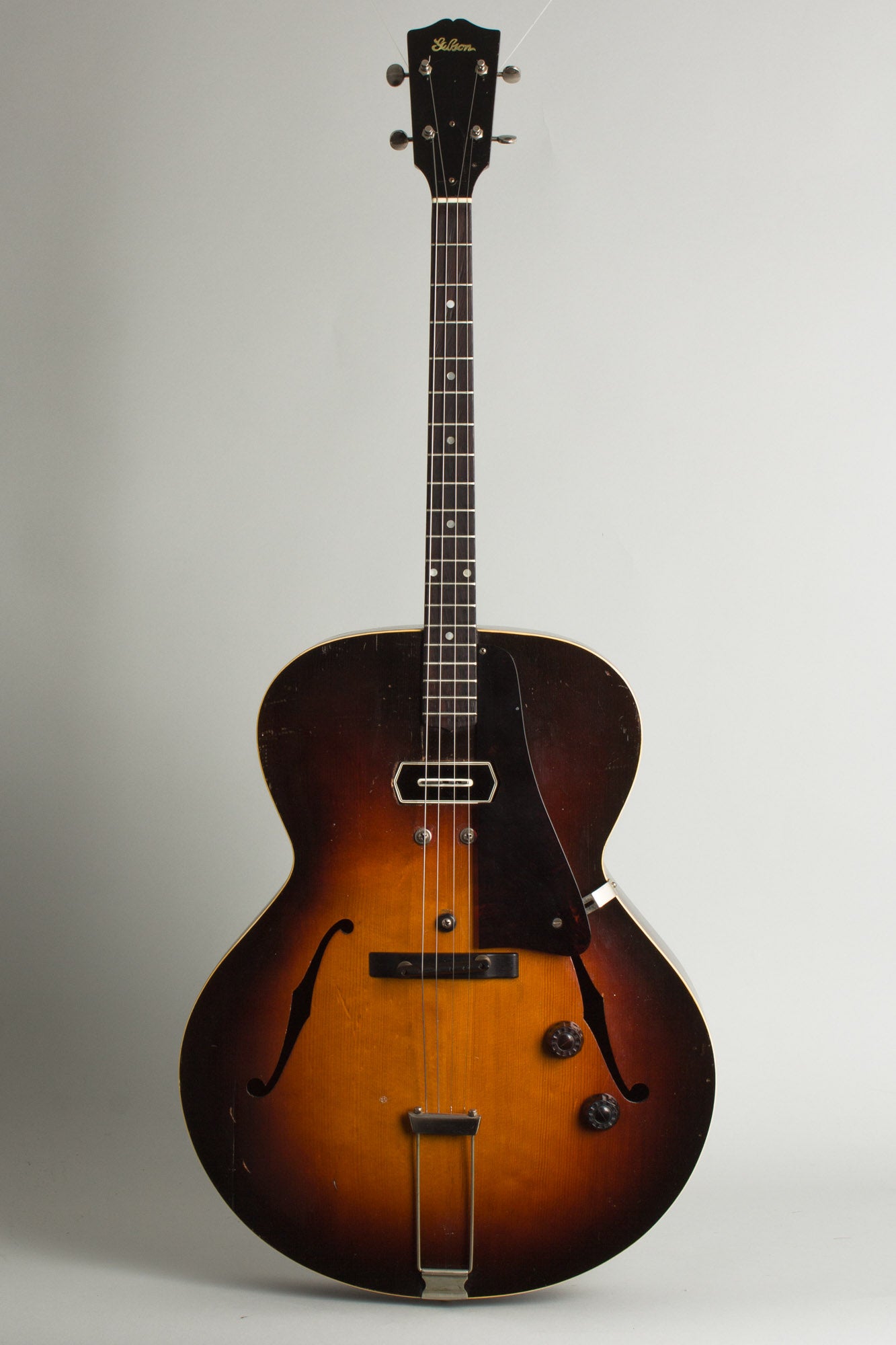 Gibson TG-50 With Charlie Christian Pickup Arch Top Hollow Body Electric Tenor Guitar (1940)