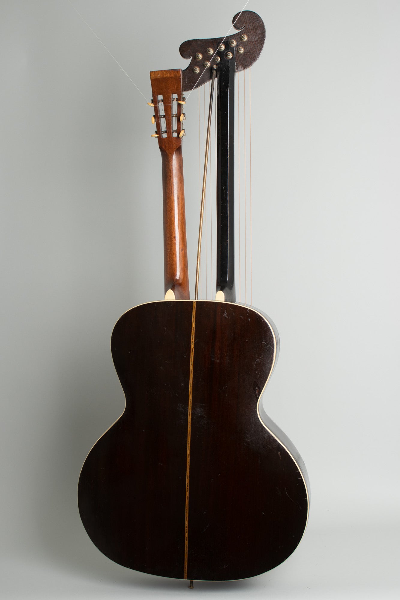 Larson Brothers Stahl 10 Sub-Bass Harp Guitar (1912)