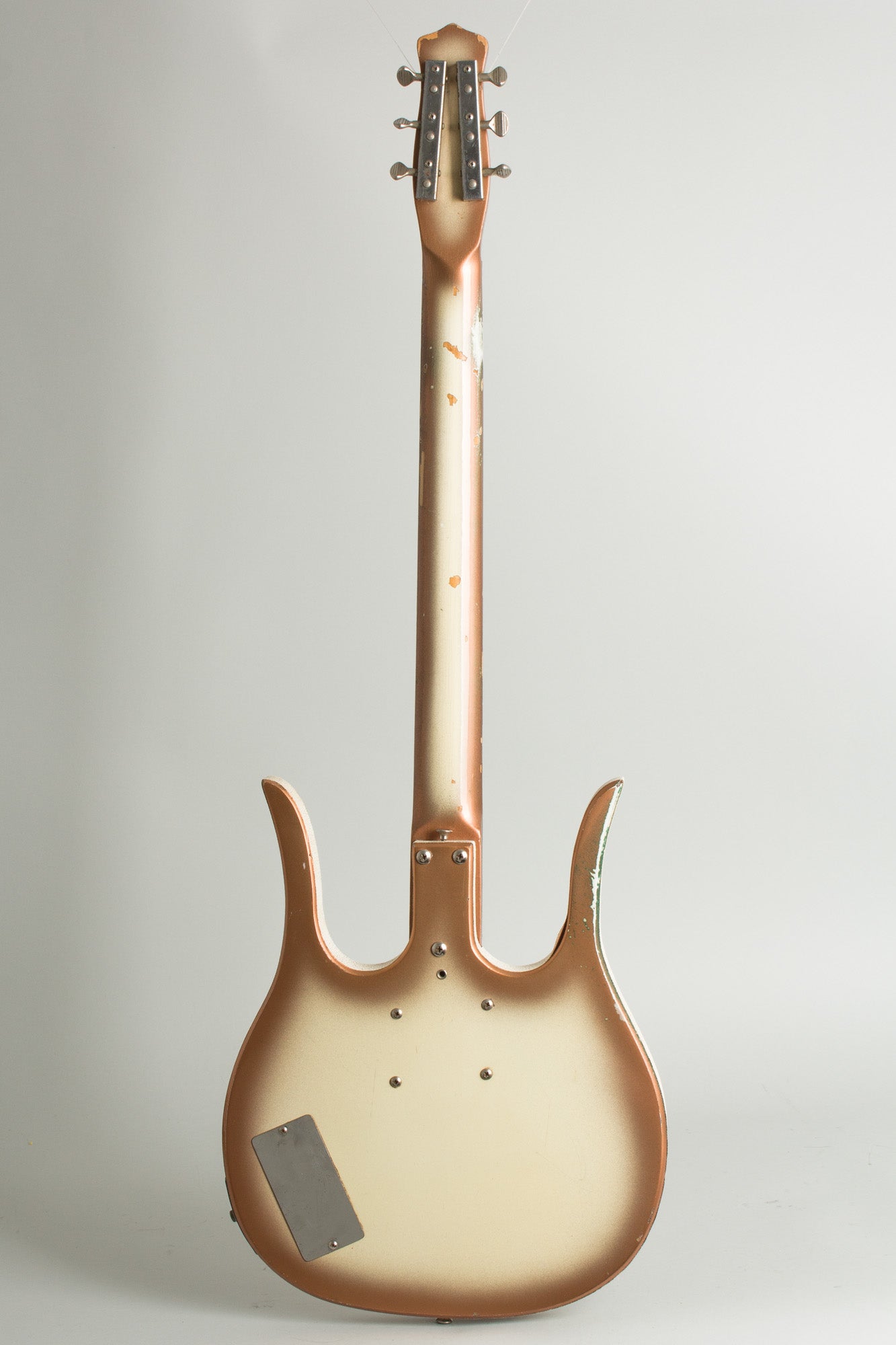 Danelectro Longhorn Guitarlin Model 4123 Semi-Hollow Body Electric Guitar (1965)