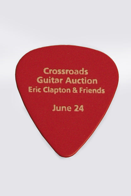 unknown Christie's Crossroads Guitar Auction, Eric Clapton and Friends flat Pick (2011)