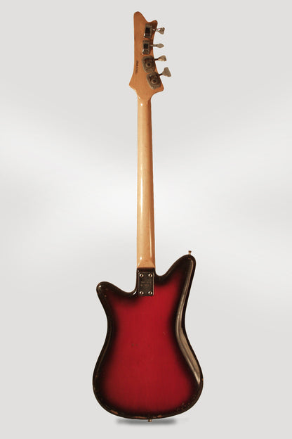 Goya Panther II Model 118JB Solid Body Electric Bass Guitar (1966)