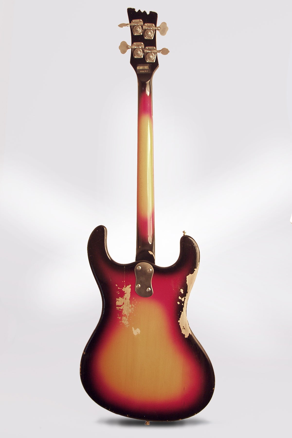 ジャンク Mosrite The Ventures エレキベース サンバースト Mosrite Ventures Solid Body Electric Bass Guitar (1966) – RetroFret