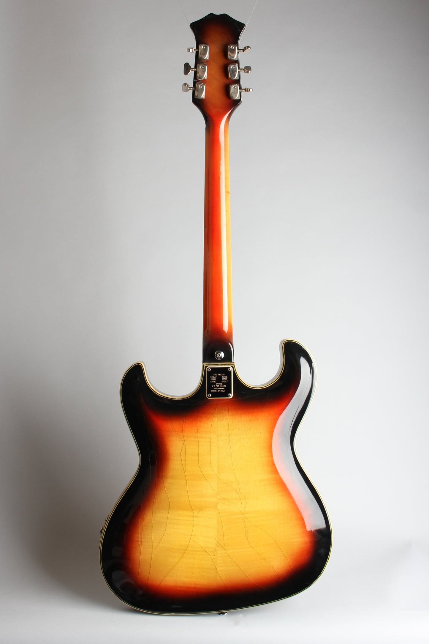 Baldwin - Burns Vibraslim Semi-Hollow Body Electric Guitar (1966)