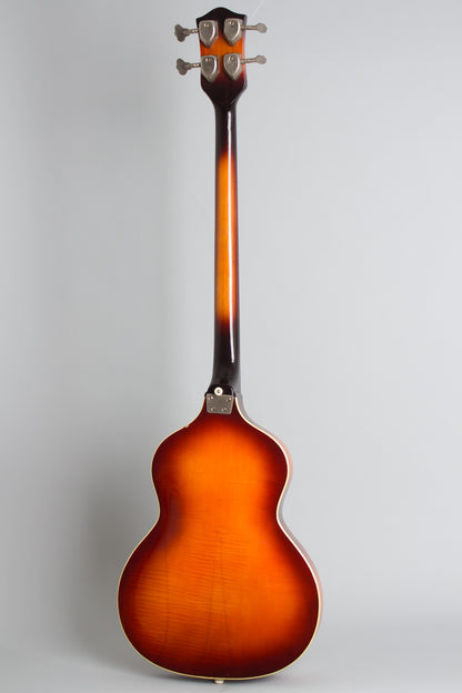 Hoyer Model 43 London Bass Semi-Hollow Body Electric Bass Guitar (1967)