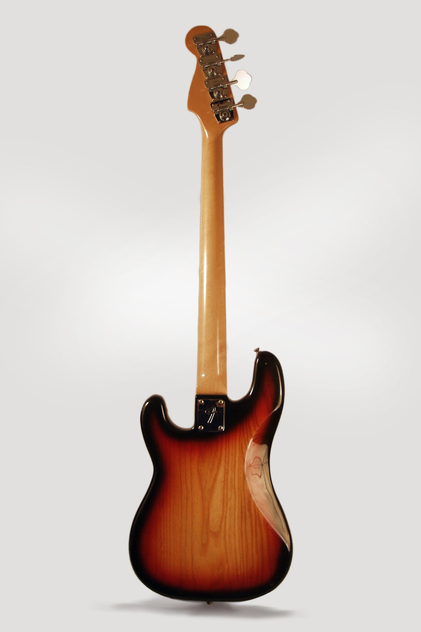 Fender Precision Fretless Solid Body Electric Bass Guitar (1980)