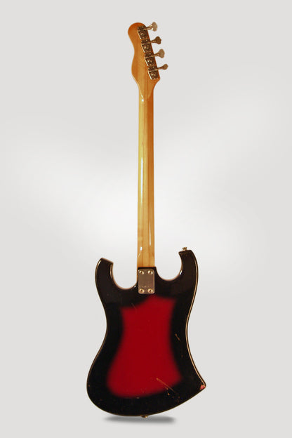 Eko Kadett Solid Body Electric Bass Guitar (1967)