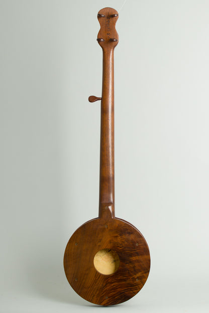 Stanley Hicks Left-Handed Mountain Banjo 5 String Fretless Banjo (1980)