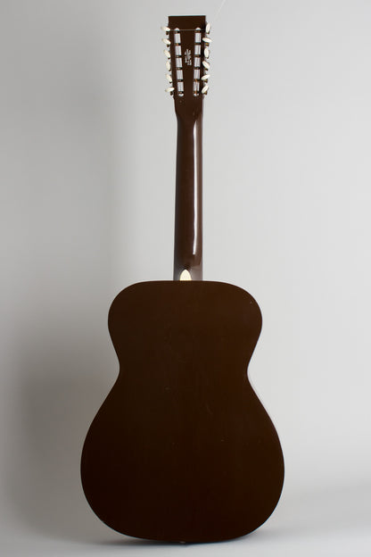 Harmony Silvertone Model 1227 12 String Flat Top Acoustic Guitar (1972)
