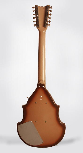 Danelectro Bellzouki model 7020 12 String Semi-Hollow Body Electric Guitar (1966)