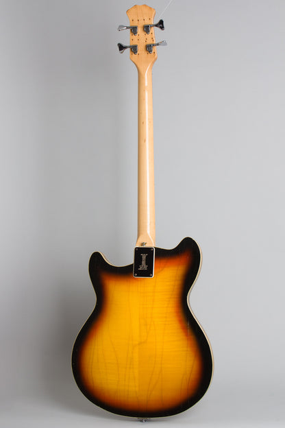 Burns Baldwin GB-66 Hollow Body Electric Bass Guitar (1966)