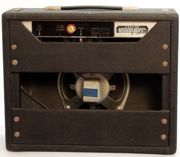 Fender Silverface Champ Tube Guitar Amplifier (1970)