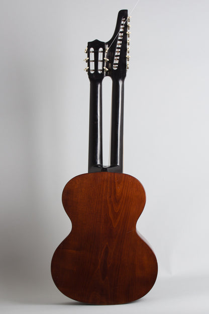 unlabelled 13 Course Schrammel Contra Harp Guitar (1950s)