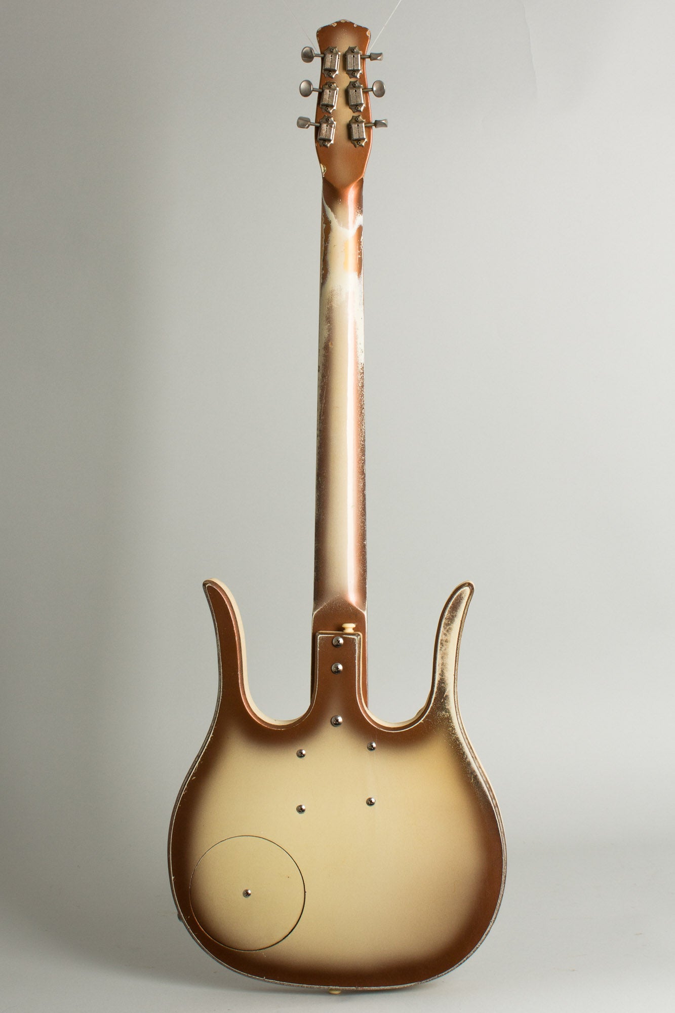 Danelectro Longhorn Guitarlin Model 4123 Semi-Hollow Body Electric Guitar (1960)