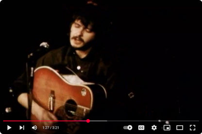 Gibson Hummingbird Owned and Played by Bob Neuwirth Flat Top Acoustic Guitar (1961)
