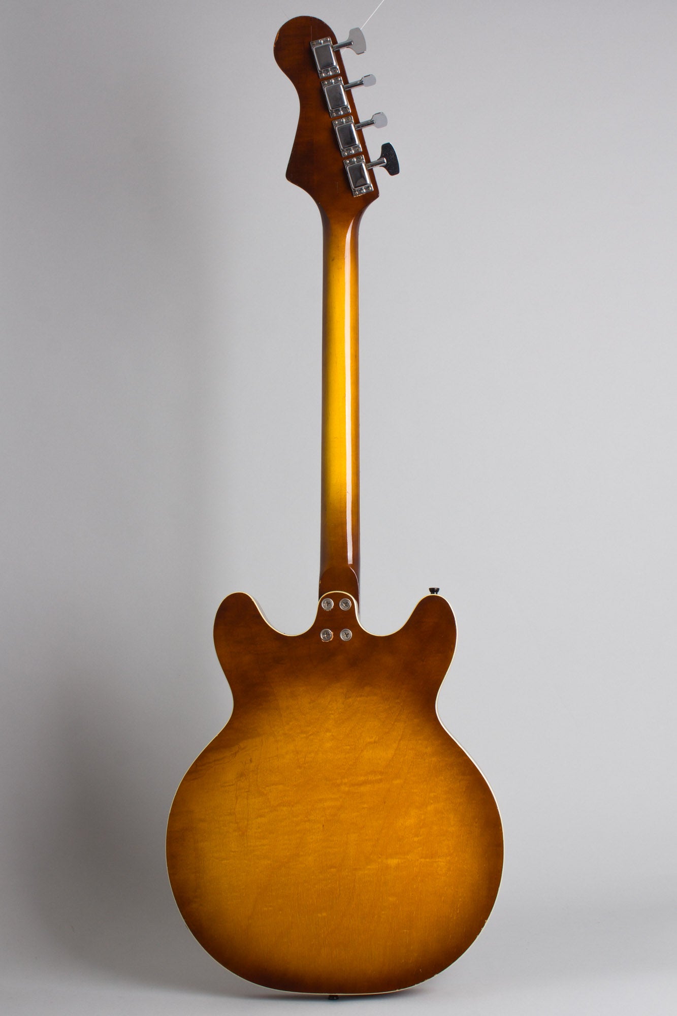 Harmony H-27 Hollow Body Electric Bass Guitar (1966)