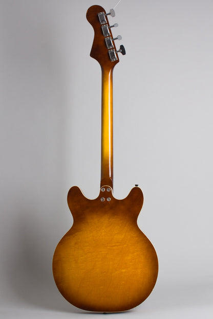 Harmony H-27 Hollow Body Electric Bass Guitar (1966)