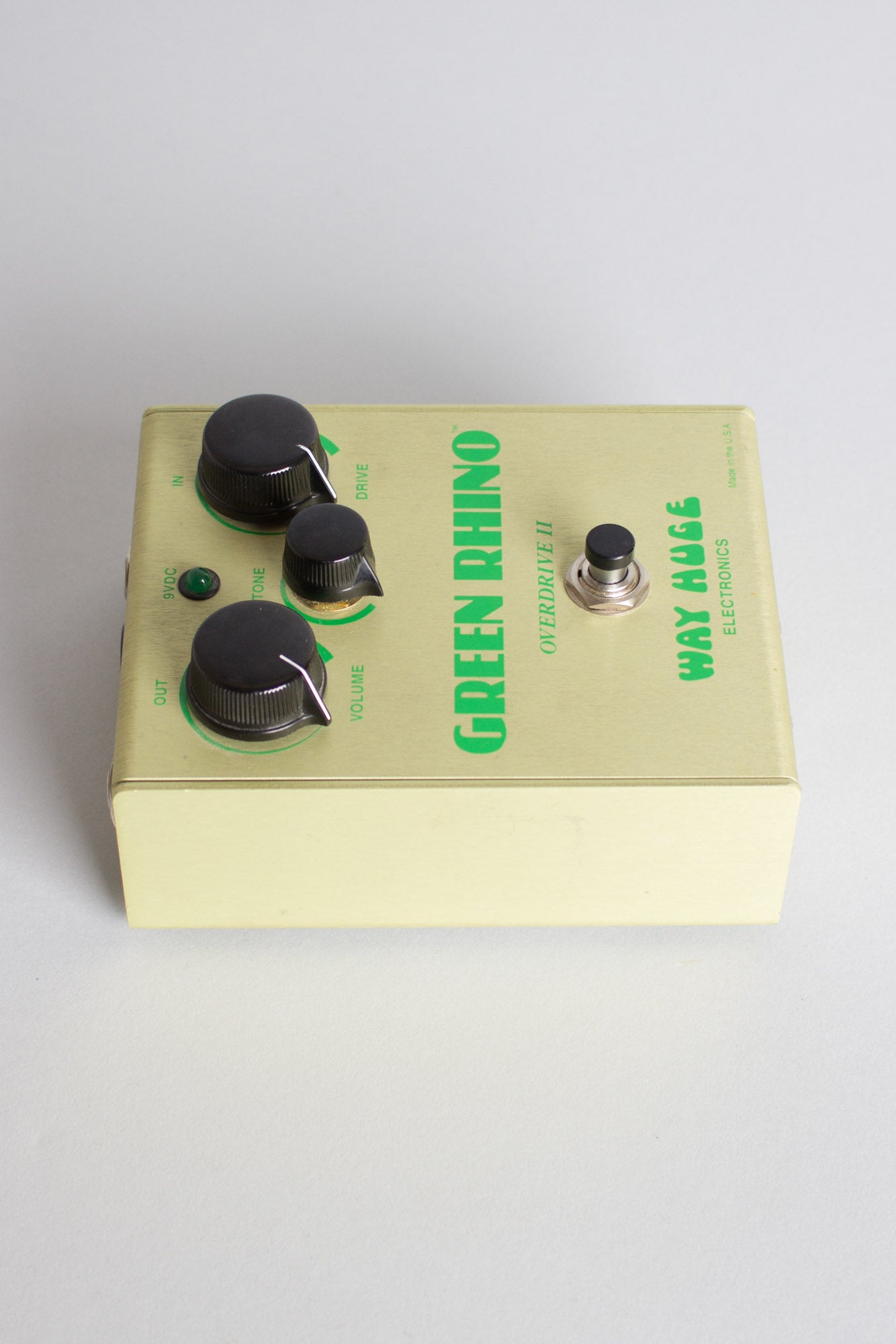 Way Huge Electronics Green Rhino GR-2 Overdrive II Overdrive Pedal Effect (1998)