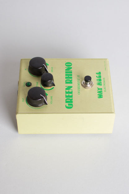 Way Huge Electronics Green Rhino GR-2 Overdrive II Overdrive Pedal Effect (1998)
