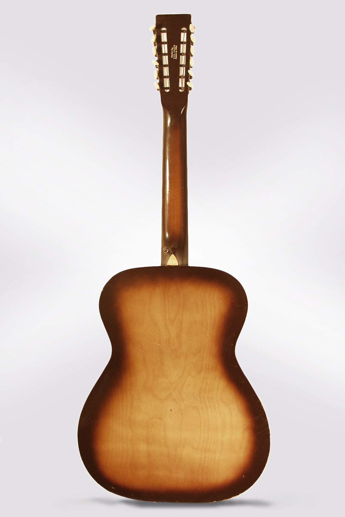 Harmony Silvertone Model 319.12259 12 String Flat Top Acoustic Guitar (1960's)