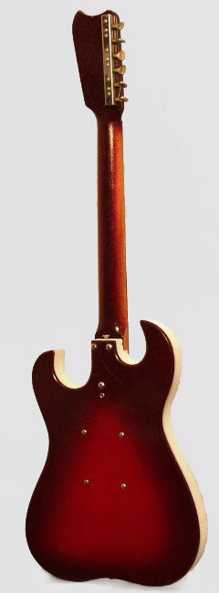 Danelectro Silvertone ""Amp-in-Case"" Semi-Hollow Body Electric Guitar (1965)