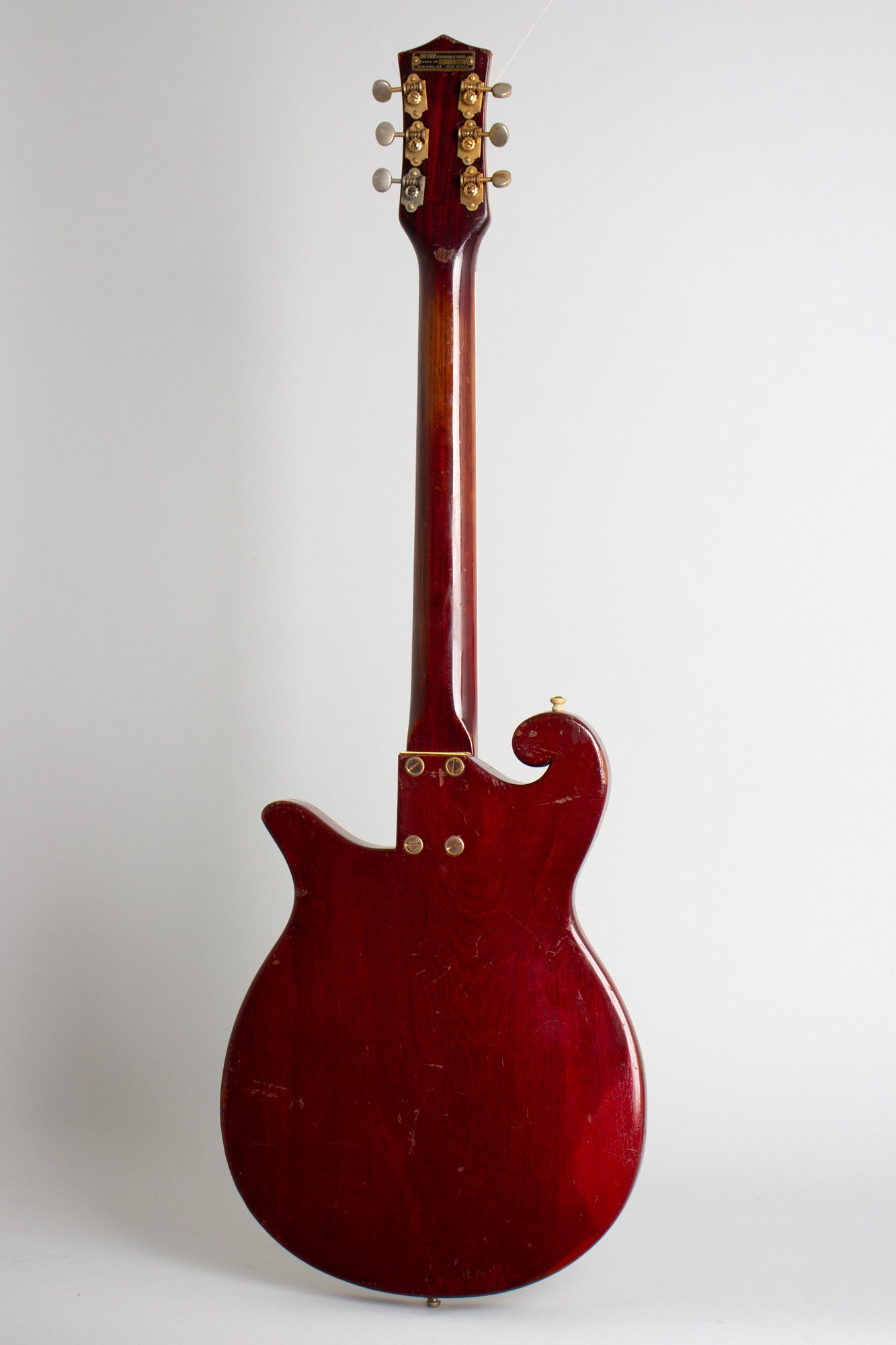 Premier Ruby Special E-722 Owned and Used by Elliott Sharp Solid Body Electric Guitar (1959)