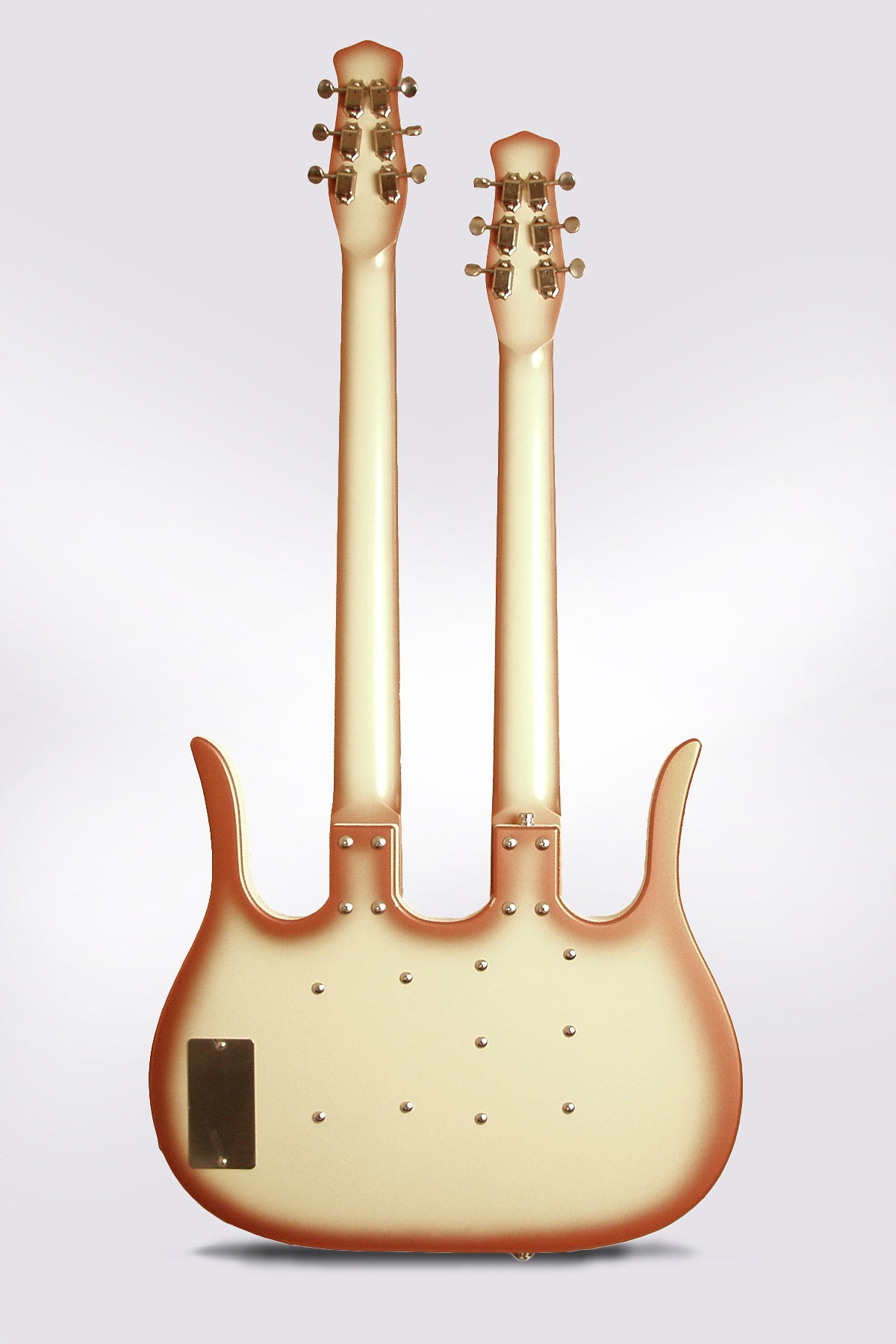 Jerry Jones Longhorn Baritone Doubleneck Solid Body Electric Guitar (mid-1990's)