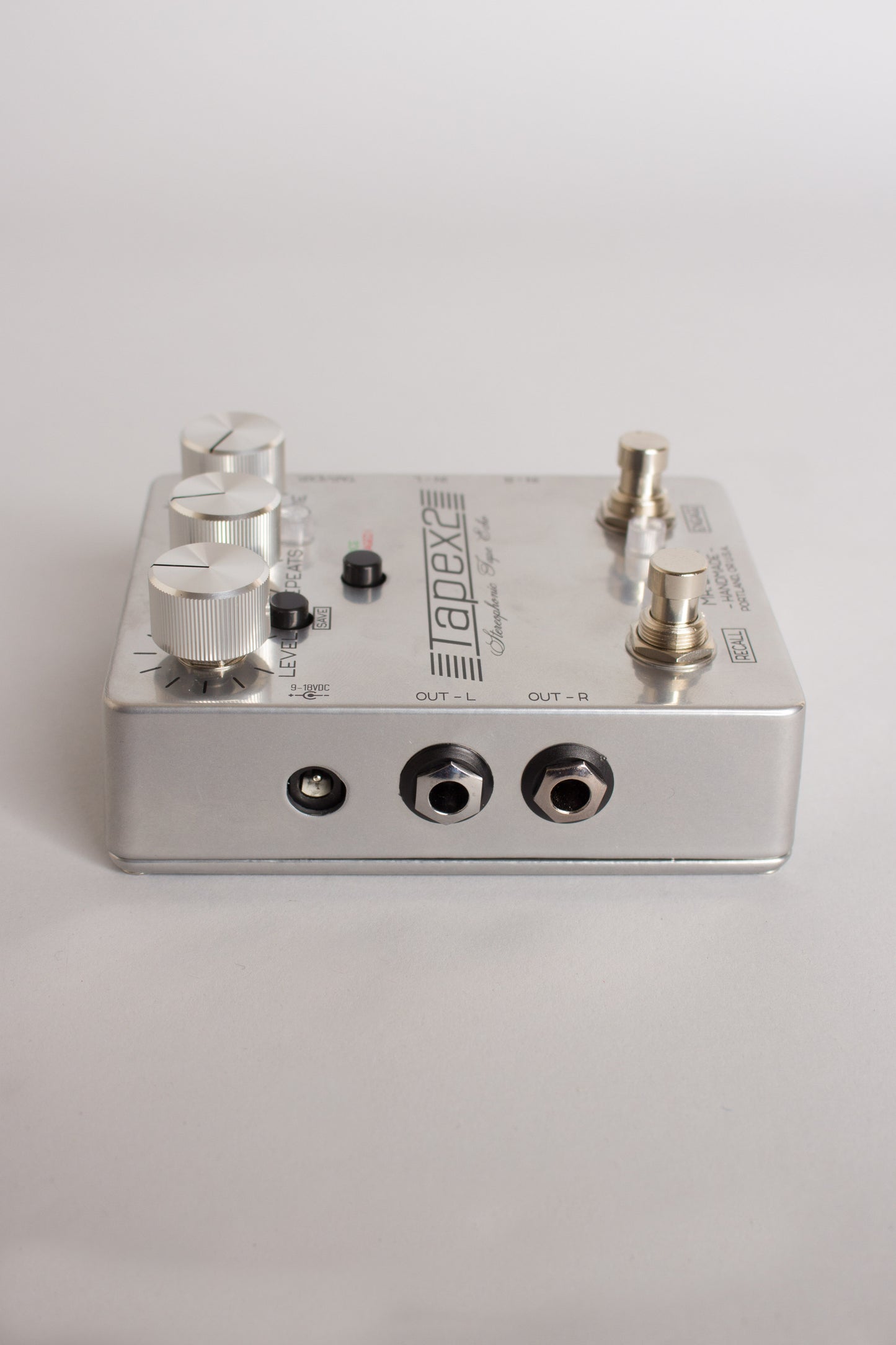 Mr. Black Tapex2 Stereophonic Tape Echo Pedal Effect (2017)