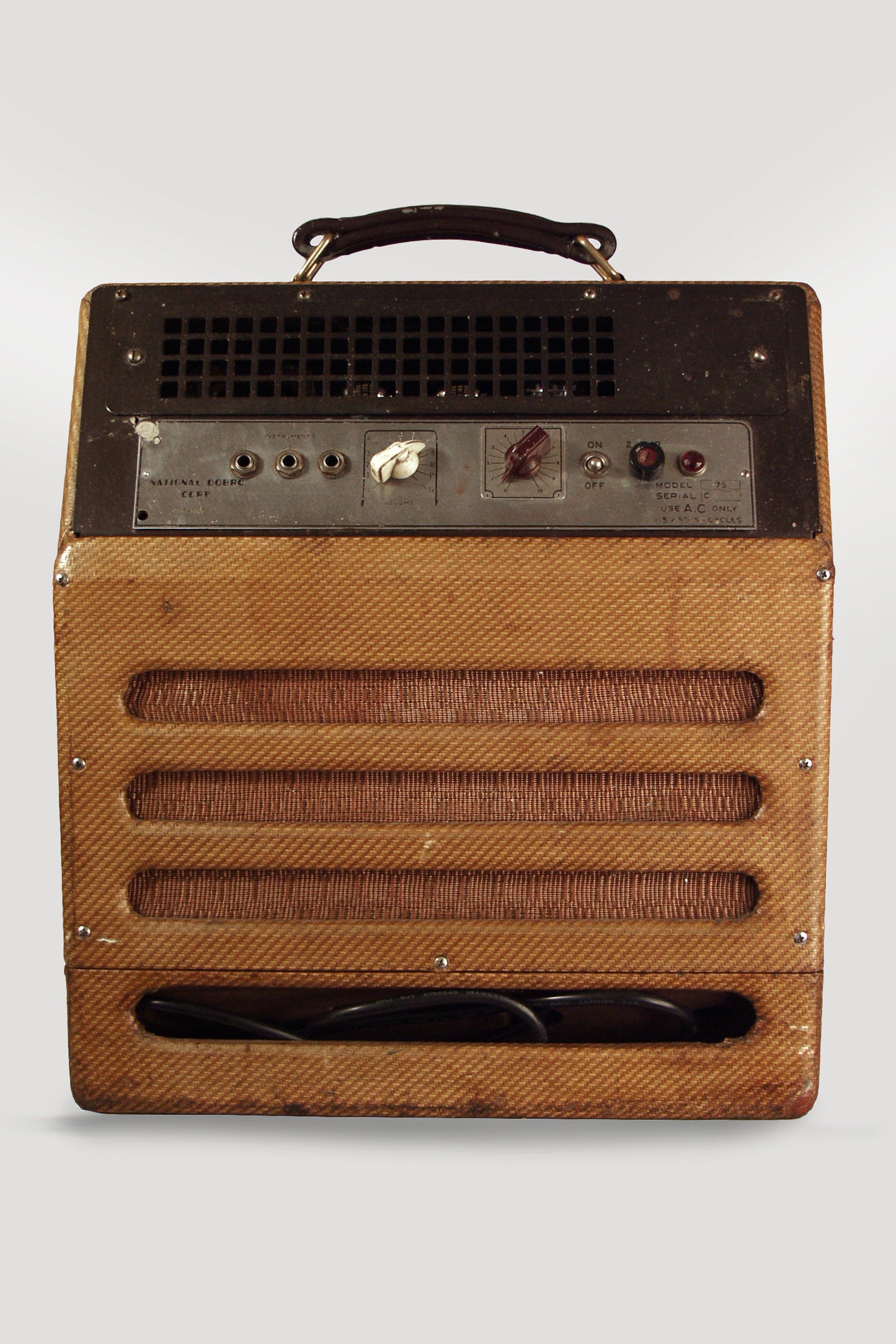 National Model 75 Tube Amplifier (1939)