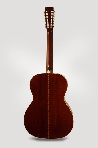 Fraulini Francesca Leadbelly Model 12 String Flat Top Acoustic Guitar (2014)