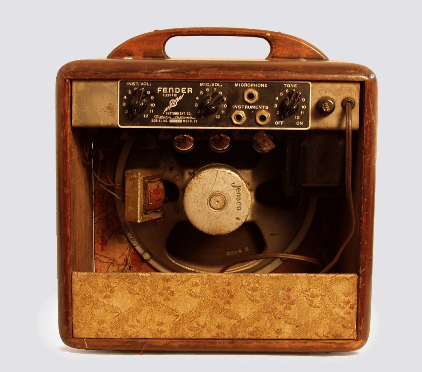 Fender Model 26 ""Woodie"" Tube Guitar Amplifier (1946)