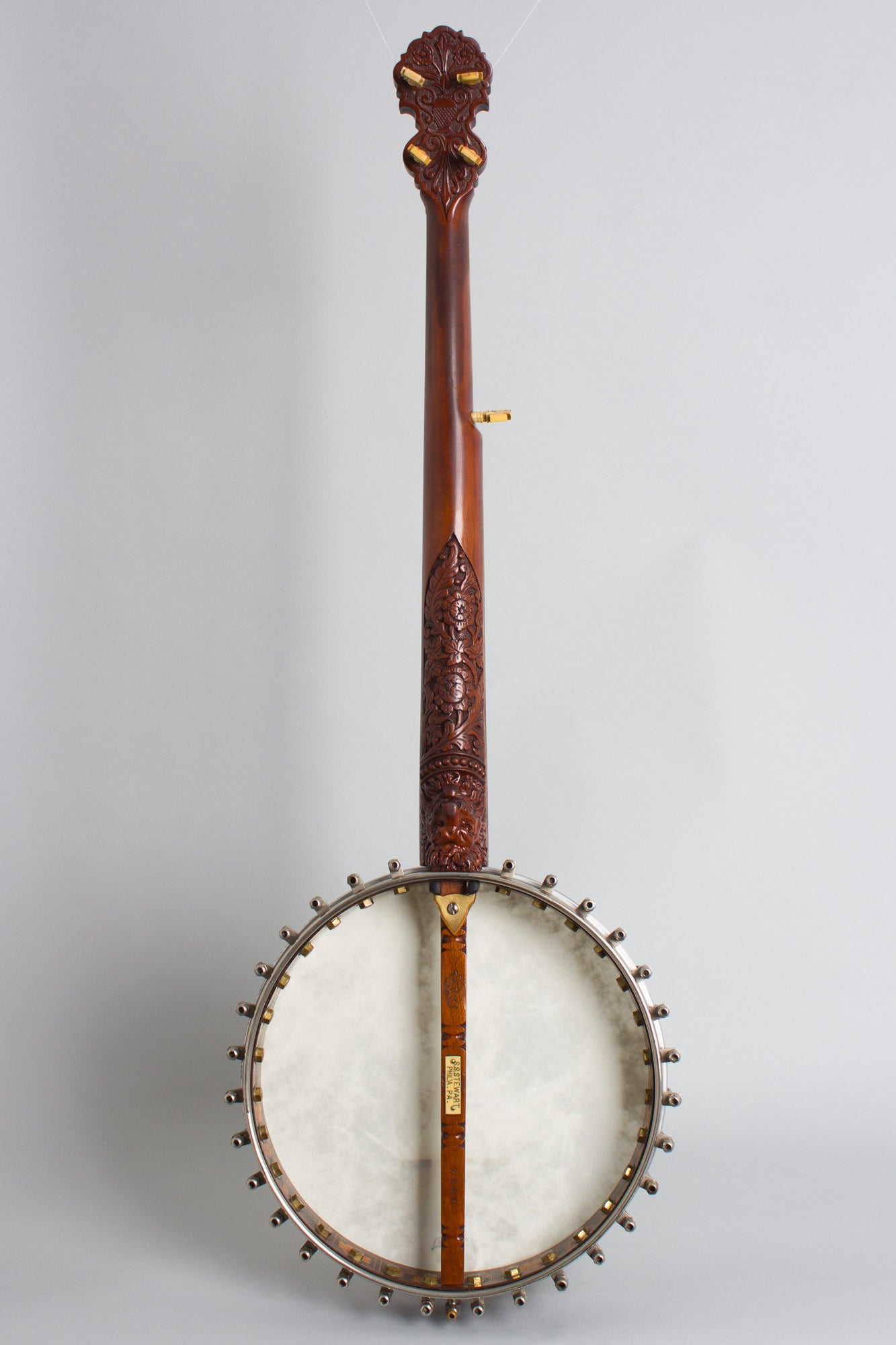 S. S. Stewart Extra Fine Presentation 5 String Banjo (1890)