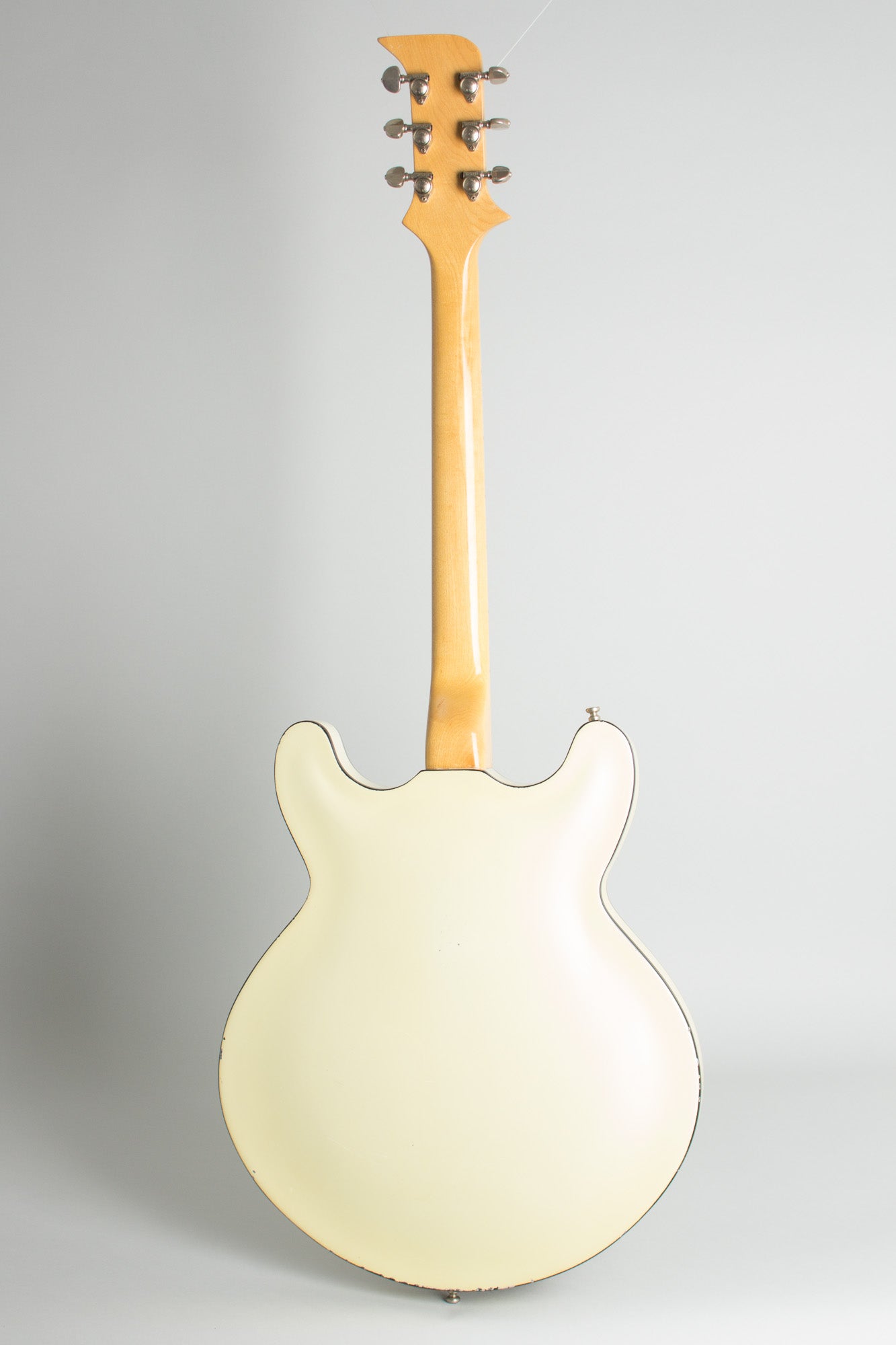 Standel Custom Deluxe Model 102 Thinline Hollow Body Electric Guitar (1966)
